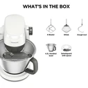 Kenwood Multi Tasker KHC30.000WH 1000W Kitchen Machine with 1.7L Stainless Steel Bowl - White