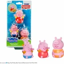 TOMY Toomies Peppa Pig Μπαταρίες Μπάνιου Mummy Pig Peppa George