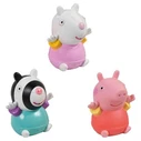 TOMY Toomies Peppa Pig Φιγούρες Μπάνιου Peppa και Friends Squirters