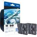 Πακέτο 2x μελανιών Brother LC-985BKBP2 Μαύρο (Twin Pack)