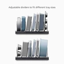 Οργάνωση κουζίνας Joseph Joseph DrawerStore Grey Baking Tray Organizer