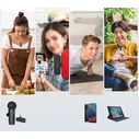 Fifine M6 Σετ Μικρόφωνο USB Πέτου (Clip-On) για Κινητό