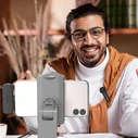 Fifine M6 Σετ Μικρόφωνο USB Πέτου (Clip-On) για Κινητό