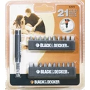 Black & Decker 21-Piece Screwdriver Bit Set A7074 (A7074-XJ)
