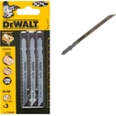 Dewalt DT2217 Wood Jigsaw Blades 100mm (3 pcs)