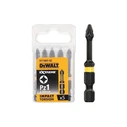 Dewalt Σετ 5 Μύτες Κατσαβιδιού Αστέρι Impact DT7390T