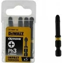 Dewalt Σετ 5 Μύτες Κατσαβιδιού Impact DT7999T