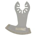 Dewalt Multi-Tool Blade DT20739, Curved Tile/Grout Blade 75x60mm (2.4mm Cutting Width)