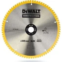 Dewalt Δίσκος Κοπής Ξύλου 305mm 80 Δόντια DT1184-QZ