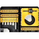 Dewalt Σετ 100 Τρυπάνια και Μύτες σε Κασετίνα TSTAK DT71569
