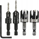 Dewalt Hinge Drill Bit Set for Wood 12.7 mm 4 pcs