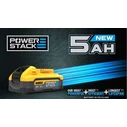 Dewalt 18V Li‑Ion Powerstack Backpack Battery 5Ah DCBP518-XJ