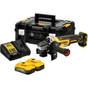 DEWALT DCG405S2T-QW 18V XR 125mm Cordless Brushless Angle Grinder with 2x3.5Ah Batteries and Charger