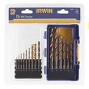 Irwin Drill Σετ 15 Διαμαντοτρύπανα HSS με Κυλινδρικό Στέλεχος για Μέταλλο IW3038501