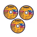 Dewalt DT20592 Δίσκος κοπής μετάλλου 76 mm - 3 τεμ.