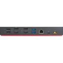 Lenovo ThinkPad Hybrid Dock USB-C Docking Station με HDMI DisplayPort 4K PD Ethernet Μαύρο