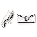 Harry Potter The Carat Shop Ltd Hedwig and Letter Stud Earrings