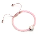 Barbie Βραχιόλι Φιλίας The Carat Shop Pink Bead με Χάντρα σε Σχήμα Καρδιάς
