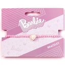 Barbie Βραχιόλι Φιλίας The Carat Shop Pink Bead με Χάντρα σε Σχήμα Καρδιάς