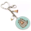 Carat Shop Pusheen - Cat Pizza Keyring with Mini Charms (PTCK0106)