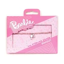 The Carat Shop Ltd Barbie Βραχιόλι με Ασήμι και Ροζ Χαλαζία