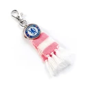 The Carat Shop Ltd Τσάντα Πλάτης Μπρελόκ Chelsea FC Pink Stripe Scarf and Logo Backpack Hanger