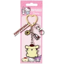 The Carat Shop Ltd Αξεσουάρ μπρελόκ Hello Kitty Pompompurin με Charms
