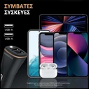 Duracell Φορτιστής Αυτοκινήτου 30W 4.8A (2x USB-A) Μαύρο