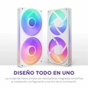 240mm NZXT F-Series F240 RGB Core Case Fan Single White (RF-U24HF-W1)