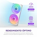 240mm NZXT F-Series F240 RGB Core Case Fan Single White (RF-U24HF-W1)