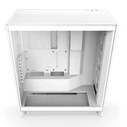 NZXT H7 Flow RGB Mid-Tower PC Case - White (Tempered Glass Side Panel)