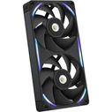 240mm NZXT F-Serie F240X RGB Ανεμιστήρας Single Μαύρος (RF-U24PN-B1)