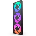 NZXT F420 RGB CORE 140mm Uni-Body RGB ανεμιστήρας - Μαύρο
