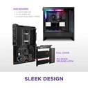 NZXT N7 B850 Wi‑Fi ATX Motherboard (AM5, DDR5) - Black - N7-B85XT-B1