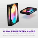 NZXT F140 140mm ARGB με 4-Pin PWM (2000 rpm / 91,83 CFM) Μαύρο