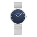 Tayroc Ανδρικό Ρολόι 42mm Μπαταρίας με Ασημί Μεταλλικό Μπρασελέ TY142