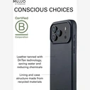 Mujjo Full Back Cover Leather 1mm (iPhone 17 Pro Max)
