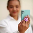 Lazerbuilt Squishmallows Lola Unicorn – Universal Phone Grip & Plush‑Texture Phone Stand (PGSQM-LOLA)