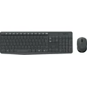 Logitech Wireless Combo MK235 - Wireless Keyboard & Mouse (International English)