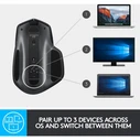 Logitech Mouse MX Master 2S Bluetooth Edition Graphite