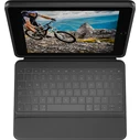 Logitech Rugged Folio Θήκη Flip με Πληκτρολόγιο UK English Graphite (iPad 2019/2020/2021 10.2'')