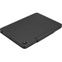 Logitech Rugged Folio Θήκη Flip με Πληκτρολόγιο UK English Graphite (iPad 2019/2020/2021 10.2'')