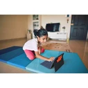 Logitech Rugged Combo 3 for iPad (7th/8th Gen) - Classic Blue - Education