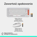 Logitech Pop Icon Combo Ασύρματο Bluetooth Σετ Πληκτρολόγιο & Ποντίκι US Λευκό