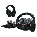 Σετ Αξεσουάρ Logitech Driving Force G29 (Τιμόνι + Πεντάλ) με Ακουστικά G435