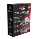 ATC-CA08 Car Charger 70W with 2 Ports (USB-A & USB-C) and Type-C Cable