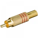 Oem RCA Male Connector Red