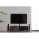 ATC-0323L Universal Rotating Tabletop TV Stand with Glass Base 37"-70"