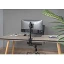 ATC-66C01 Single Steel Monitor Stand with Articulating Arm 17" - 32"