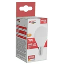 ATC SMD LED Globe P45 7W E14 3000K 600lm